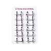 304 Stainless Steel Hoop Earrings EJEW-L302-02P-02-4