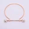 Zinc Alloy Bag Handles PALLOY-WH0071-47LG-1