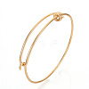 Adjustable 304 Stainless Steel Expandable Bangle Making LS-STAS-S079-03B-1