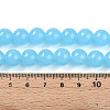 Imitation Jade Glass Beads Strands GLAA-T032-J10mm-04-4
