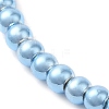 Electroplate Glass Beads Strands EGLA-C007-10G-3