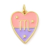 Brass Enamel Pendants LS-KK-Z077-01G-06-1