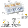 140Pcs Iron Bead Caps IFIN-FS0001-42-4