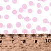 FGB Frosted Transparent Glass Seed Beads SEED-N013-04A-05-4