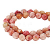 Natural Rhodonite Beads Strands G-WH0021-42A-1