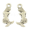 Tibetan Style Alloy Mermaid Pendants LS-TIBEP-5402-AS-FF-1