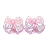Luminous Opaque Resin & Rhinestone & Polymer Clay Beads RE-CBA1913-02D-2
