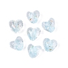 Handmade Foil Glass Beads FOIL-N029-09F-1