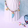 Handmade Polymer Clay Beads X-CLAY-R067-8.0mm-14-6