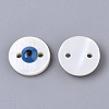 Freshwater Shell Links Connectors LS-SHEL-N026-39B-2