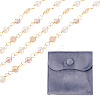 Handmade Cultured Freshwater Pearl Beaded Chains AJEW-TA0001-94-2