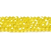 Transparent Electroplate Glass Beads Strands LS-GLAA-F029-4mm-A21-1