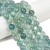 Natural Green Fluorite Beads Strands G-K340-A03-10mm-01-1
