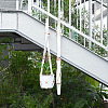 2Pcs Handmade Macrame Polyester with Wood Bead Plant Hanger AJEW-HS0001-47A-8
