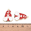 Alloy and Enamel Pendants X-ENAM-T021-20A-3