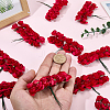 144Pcs Paper Artificial Rose Flower DIY-SP0005-95B-3