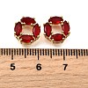 Brass Micro Pave Cubic Zirconia Beads KK-F913-02G-4
