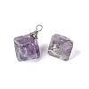 Natural Fluorite Pendants G-Q606-49P-2