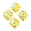 Rack Plating Brass with Natural Larimar Beads KK-NH0001-05G-1