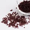 12/0 Frosted Round Glass Seed Beads X-SEED-A008-2mm-M16-1