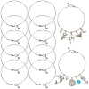 12Pcs 304 Stainless Steel Bangles BJEW-SC0001-28-1
