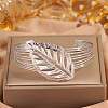 304 Stainless Steel Multi-strand Cuff Bangles WGC4236-02-1
