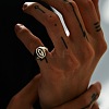 Brass Cuff Open Rings WG16EFF-01-1