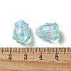 Handmade Foil Lampwork Bumpy Beads Strands FOIL-Z001-05A-4