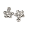 Non-Tarnish 304 Stainless Steel Charms STAS-N103-112P-2