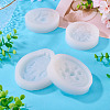 4Pcs 4 Styles Silicone Soap Molds DIY-TA0013-19-6