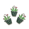 Alloy Enamel Pendants ENAM-G211-01P-05-4