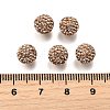 Czech Glass Rhinestones Beads LS-RB-E482-8mm-362-4