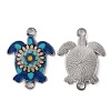 Alloy Enamel Connector Charms FIND-CJC0001-04C-1