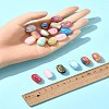 30Pcs 3 Styles Resin European Beads RESI-FS0001-71-9