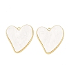 Valentine's Day Alloy with Acrylic Pendants AC-E003-11B-G01-1