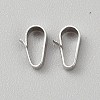 925 Sterling Silver Snap on Bails LS-STER-WH0062-008P-02-1