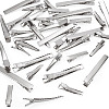 40Pcs 4 Styles Iron Alligator Hair Clips Findings PHAR-TADJ0001-10-3