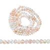 Electroplate Glass Beads Strands EGLA-yw0002-C05-1