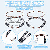 Handmade Polymer Clay Bead Bracelets Making AJEW-TAC00075-3