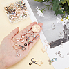 ARRICRAFT 48Pcs 8 Style Alloy Pendant Sets FIND-AR0001-35-3