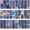 Sky Pattern Paper Bookmarks for Office School AJEW-GF0004-40D-1