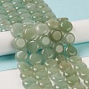 Natural Green Aventurine Beads Strands G-M403-C10-02-2