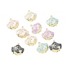 Alloy Enamel Pendants ENAM-G232-01G-02-1