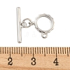 Brass Toggle Clasps KK-A223-08P-9