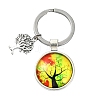 Alloy Glass Keychains KEYC-YW00008-12-1