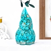 Synthetic Turquoise Gnome Display Decorations PW-WG45A23-31-1