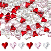 SUPERFINDINGS 200Pcs 3 Colors Glass Rhinestone Cabochons GGLA-FH0001-02-1