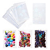 50Pcs Double Face Laser Rectangle PE Cellophane Bags ABAG-TAC0013-14A-2