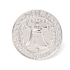 USA Independence 250 Year Commemorative Alloy Lapel Pin Backs JEWB-B046-01B-P-1