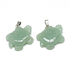 Natural Green Aventurine Pendants G-T091-05-1